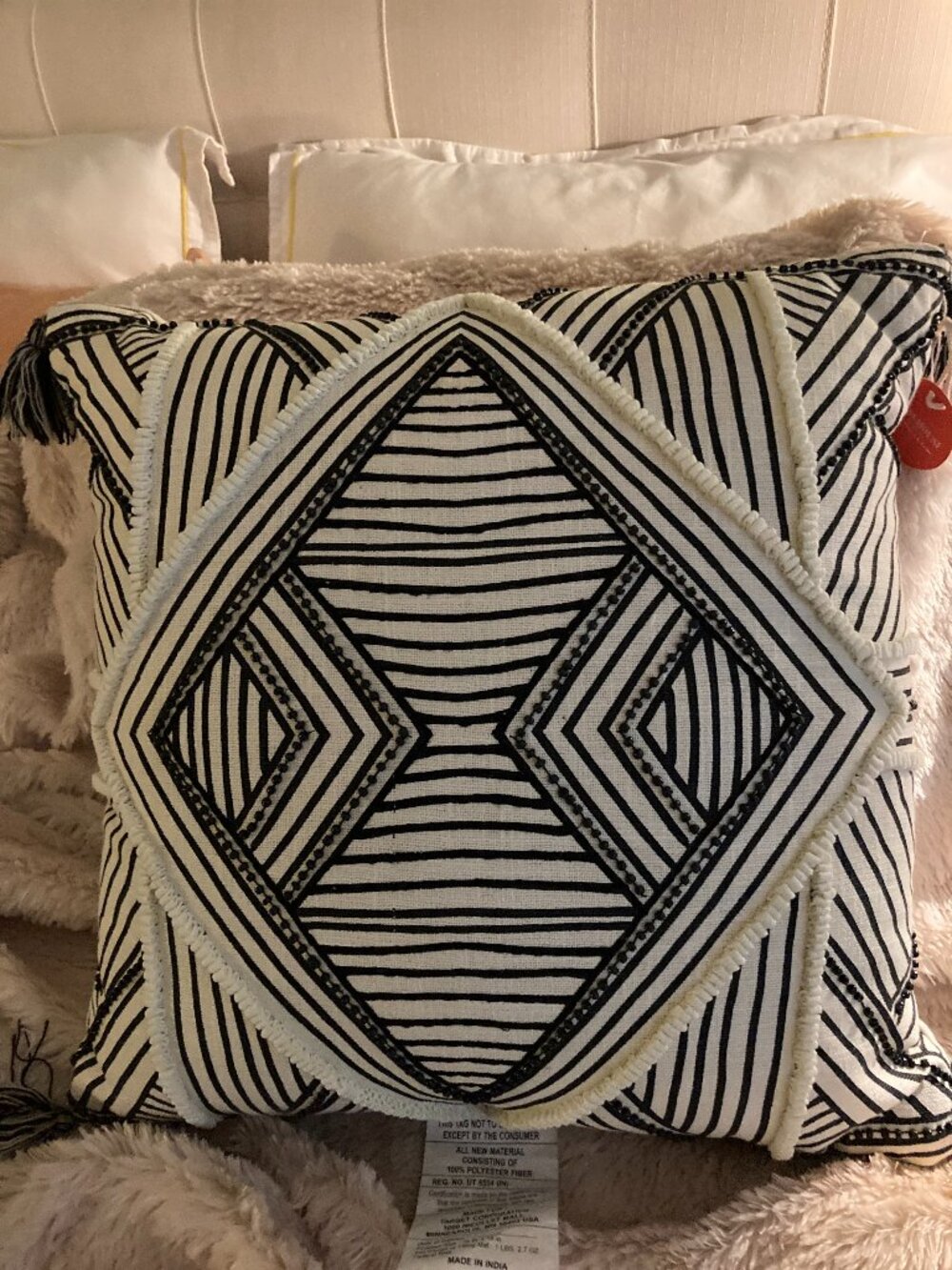OPALHOUSE TOSS PILLOW DESIGNED WITH JUGALOW 16 X 16